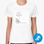 Женская спортивная футболка