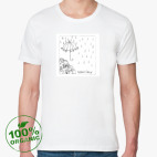 Мужская футболка органик