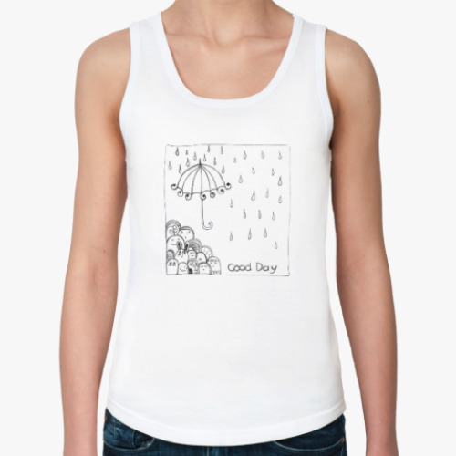 Женская майка с принтом «Хороший день»