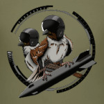 Птицы воробьи-истребители