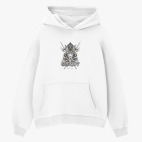 Толстовка худи оверсайз