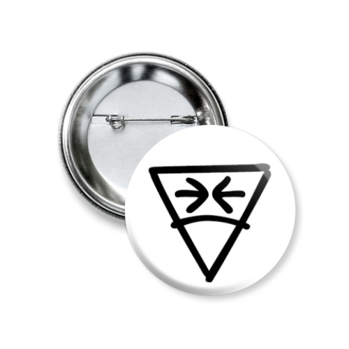 Значок 37мм с принтом  SmileMe