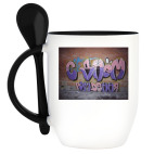 Кружка с ложкой