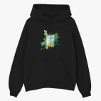 Толстовка худи оверсайз