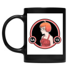 Кружка цветная UV-DTF