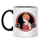 Кружка двухцветная