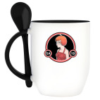 Кружка с ложкой