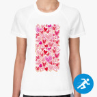 Женская спортивная футболка