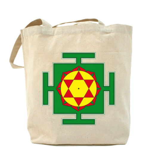 Сумка шоппер с принтом Кришна-гопал-янтра