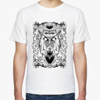 Волк и сова в черепе