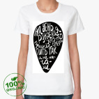 Женская футболка органик
