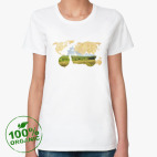 Женская футболка органик