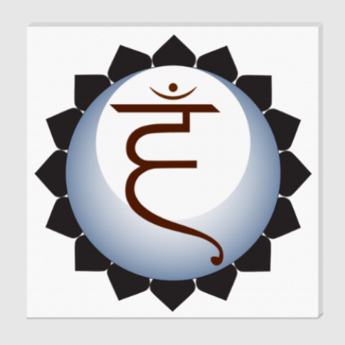 Холст с принтом Янтра Юпитера