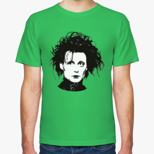 Футболка с принтом Эдвард - ножницы