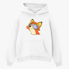 Толстовка худи оверсайз