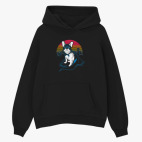 Толстовка худи оверсайз