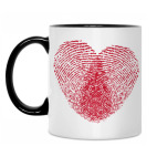 Кружка двухцветная