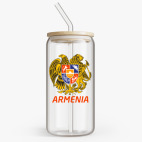 Банка с бамбуковой крышкой