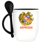 Кружка с ложкой