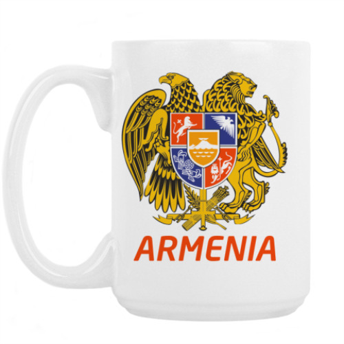 Кружка с принтом Armenia