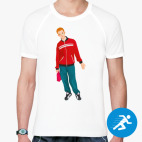 Мужская спортивная футболка