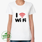 Женская футболка органик