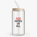 Банка с бамбуковой крышкой