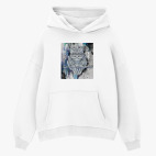 Толстовка худи оверсайз