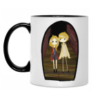 Кружка двухцветная