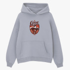 Толстовка худи оверсайз