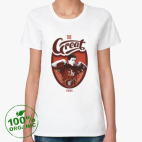 Женская футболка органик