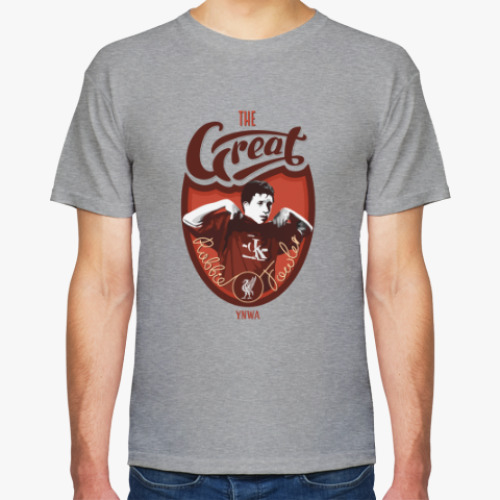 Футболка с принтом Liverpool. Robbie Fowler