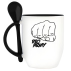 Кружка с ложкой