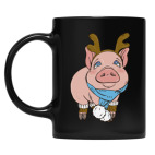 Кружка цветная UV-DTF