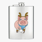 Фляжка стальная