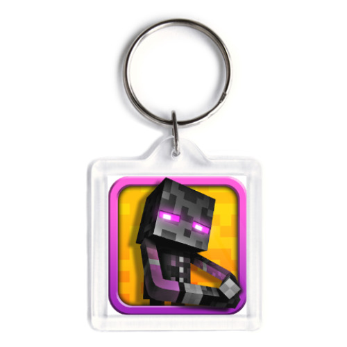 Брелок с принтом Супер-эндермен!