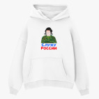 Толстовка худи оверсайз