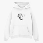 Толстовка худи оверсайз