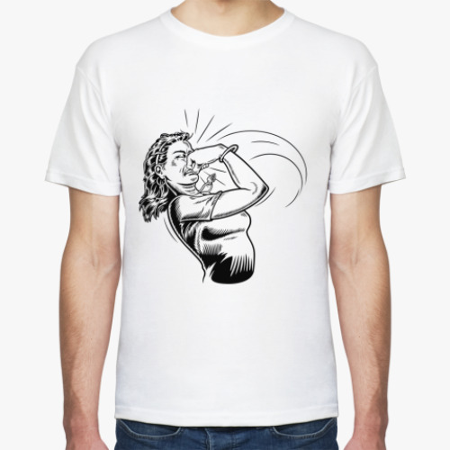 Футболка с принтом Moderat