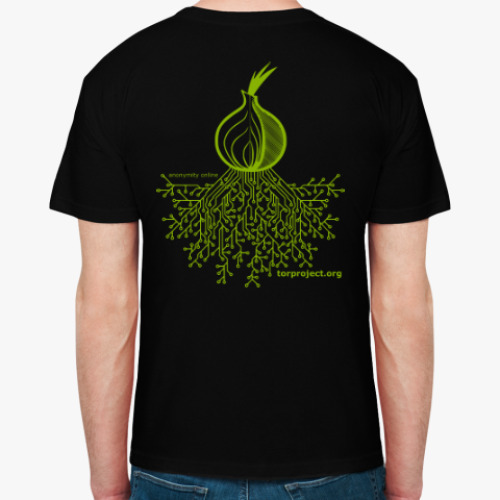 Футболка с принтом Tor Project