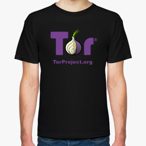 Футболка с принтом Tor Project