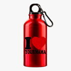 Металлическая бутылка 400 мл UV-DTF