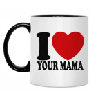 Кружка двухцветная