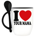 Кружка с ложкой