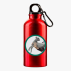 Металлическая бутылка 400 мл UV-DTF