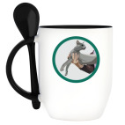 Кружка с ложкой