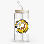 Банка с бамбуковой крышкой