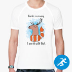 Мужская спортивная футболка