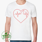 Мужская футболка органик