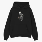 Толстовка худи оверсайз